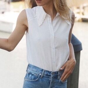 Sympathique Dominic Top in Ivory